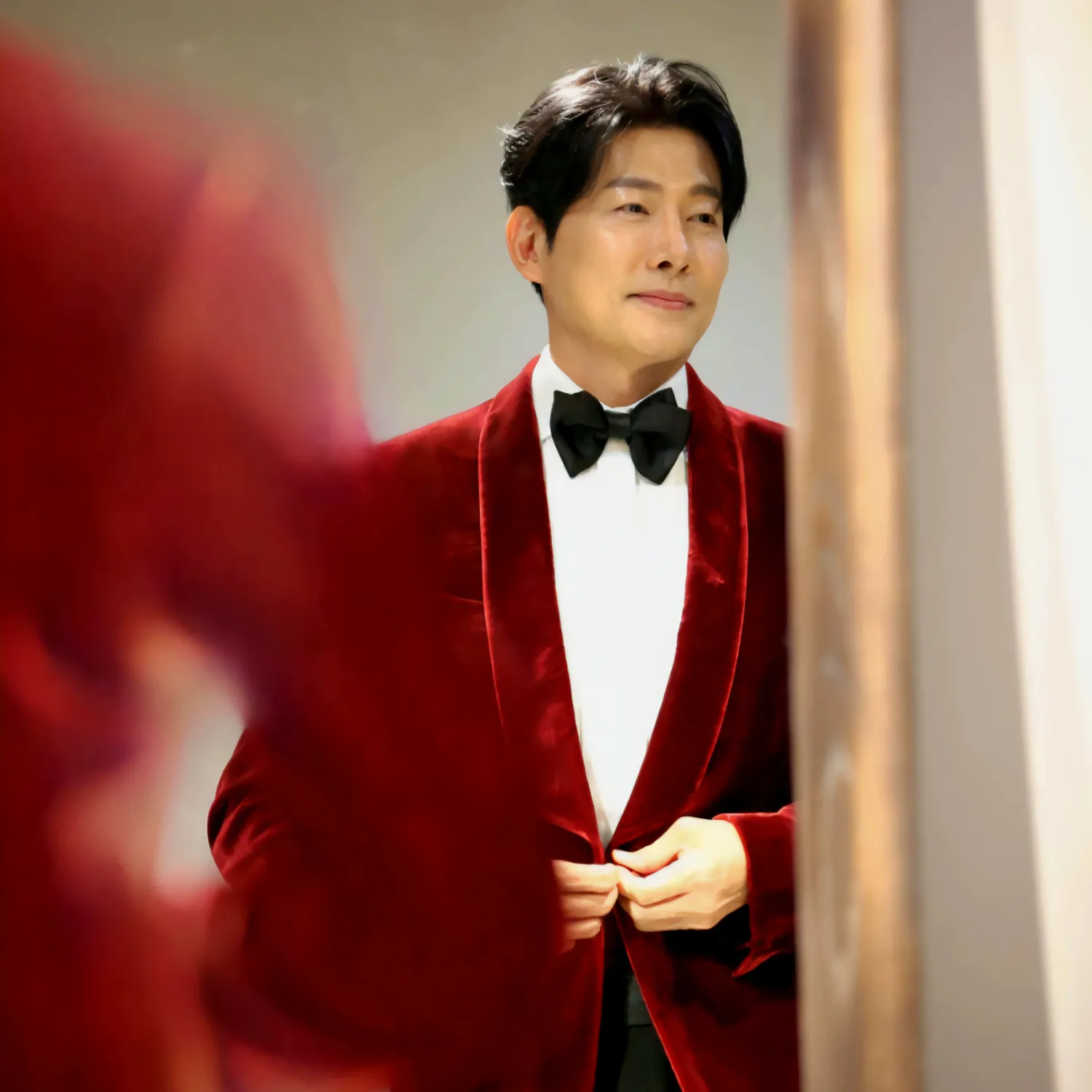 Behind-the-scenes cut of Kim Yongpil