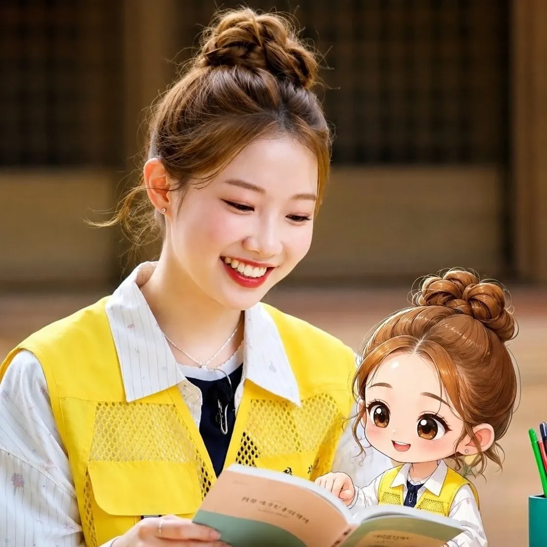 A moment captured by a fan of Jung Seojoo