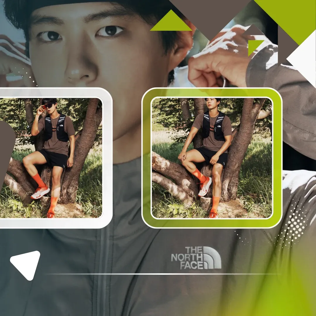 Recent activity shot of Park Bogum
