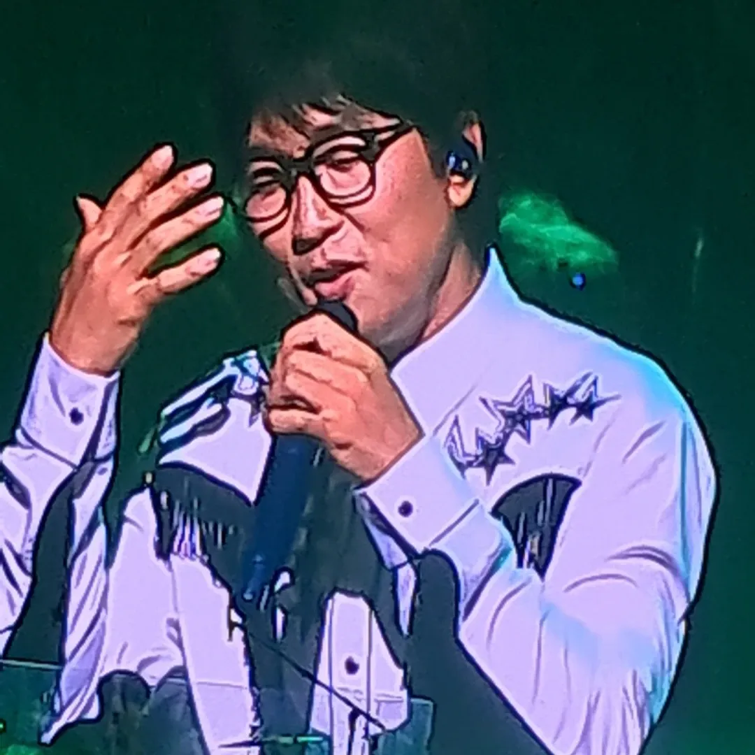 Behind-the-scenes cut of Bak Changgeun