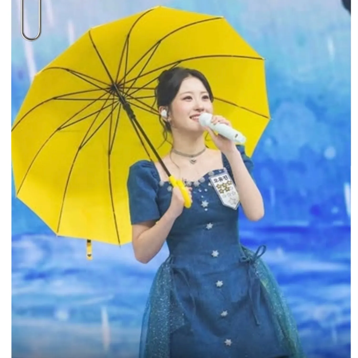 Behind-the-scenes cut of Oh Yujin