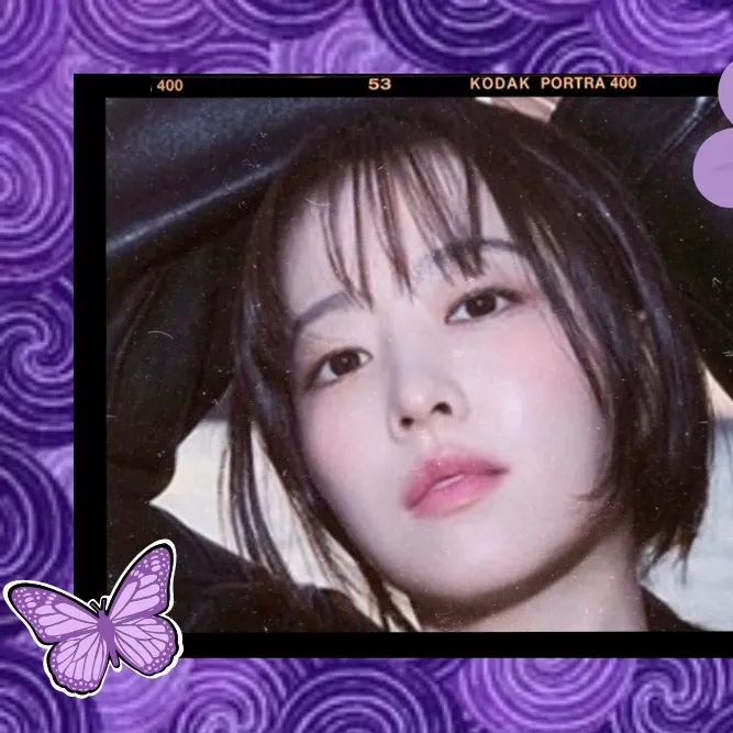 Behind-the-scenes cut of Park Boyoung