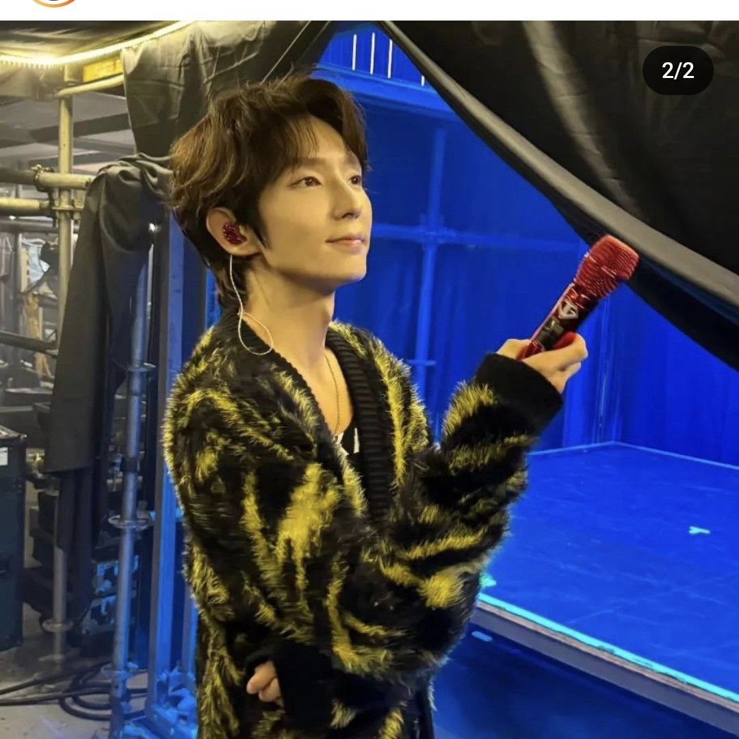Recent activity shot of Lee Joongi