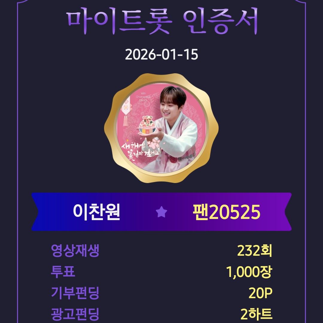 Foto terbaru dari Lee Chanwon