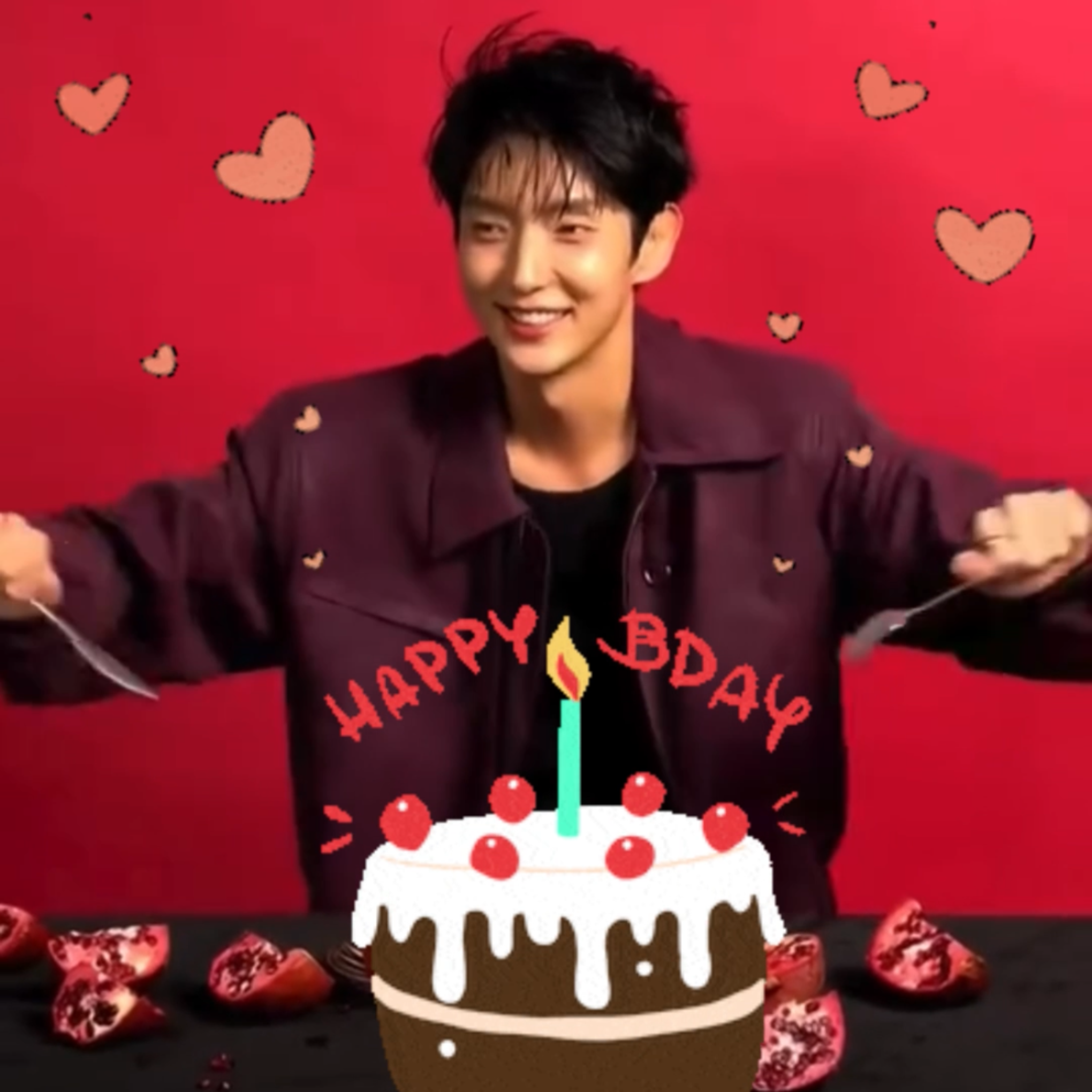 Behind-the-scenes cut of Lee Joongi