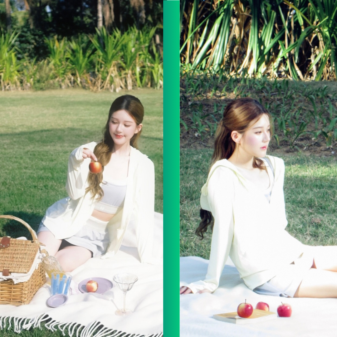 A moment captured by a fan of Zhao Lusi