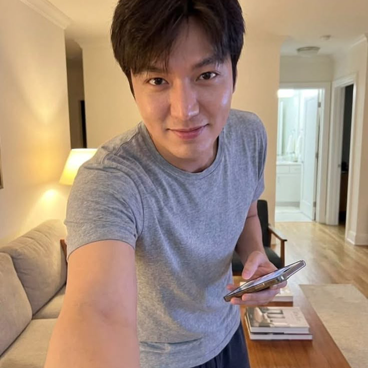 Recent activity shot of Lee Minho