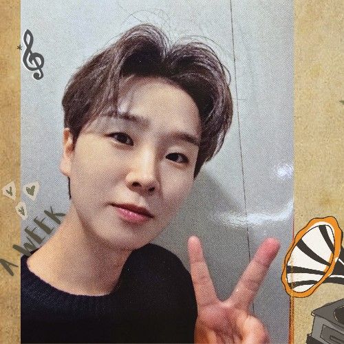 Behind-the-scenes cut of Song Minjun