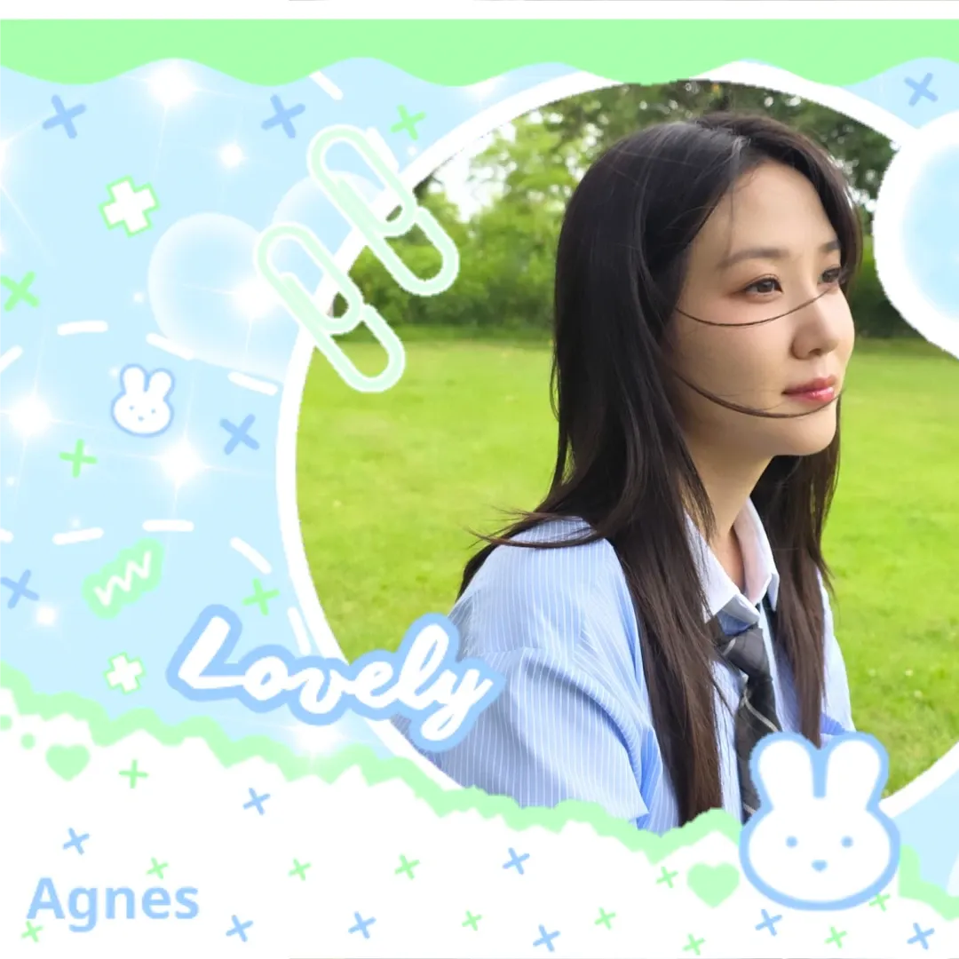Behind-the-scenes cut of Park Eunbin