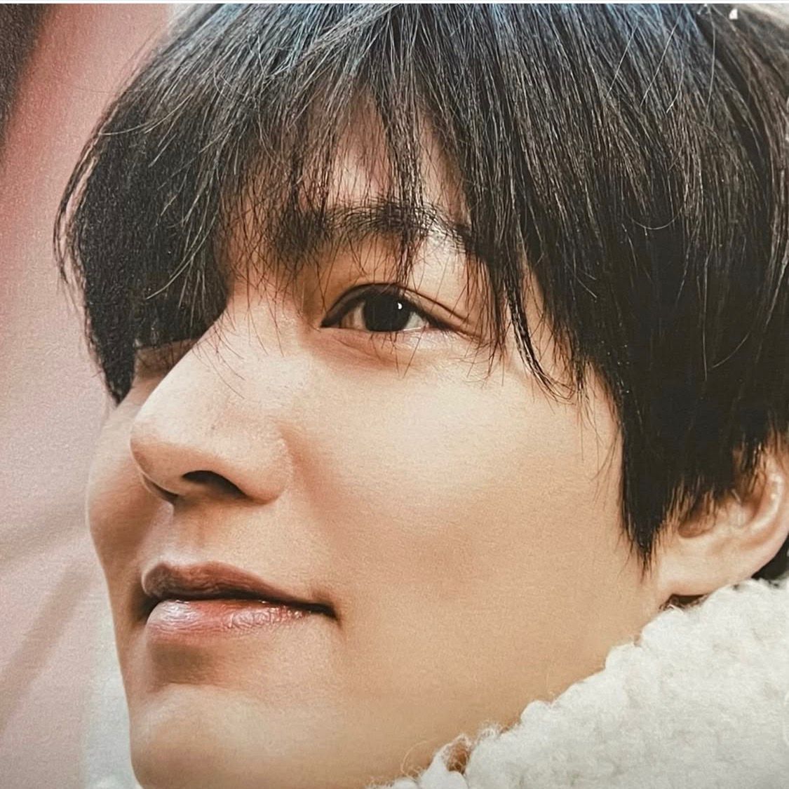 粉丝拍下的李敏镐瞬间