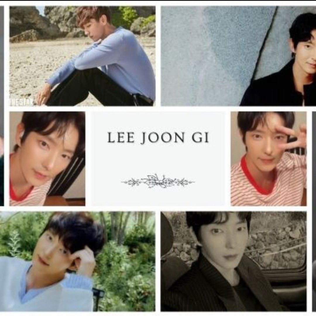 Behind-the-scenes cut of Lee Joongi