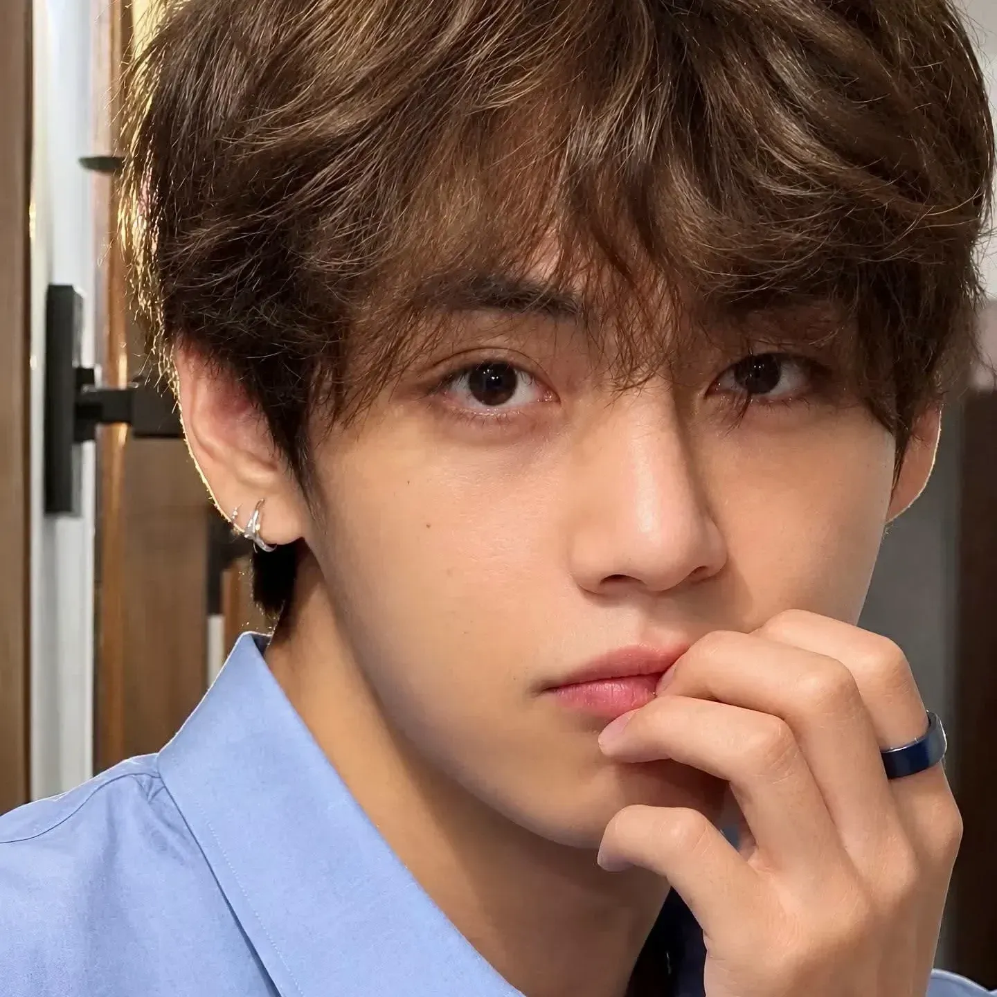 A moment captured by a fan of Kim Taehyung (V)
