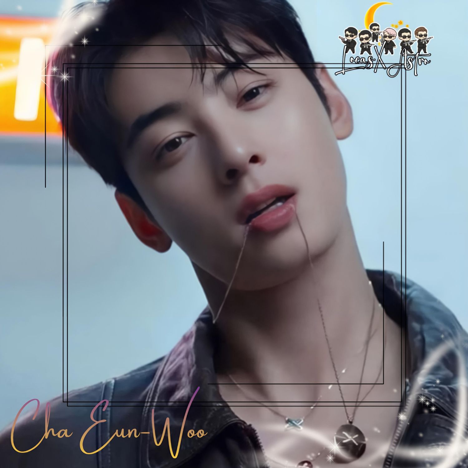 Recent activity shot of Cha Eunwoo