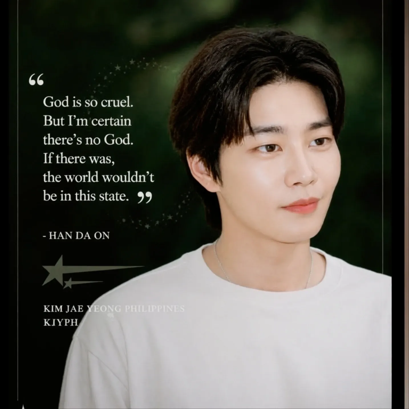 A moment captured by a fan of Kim Jaeyoung