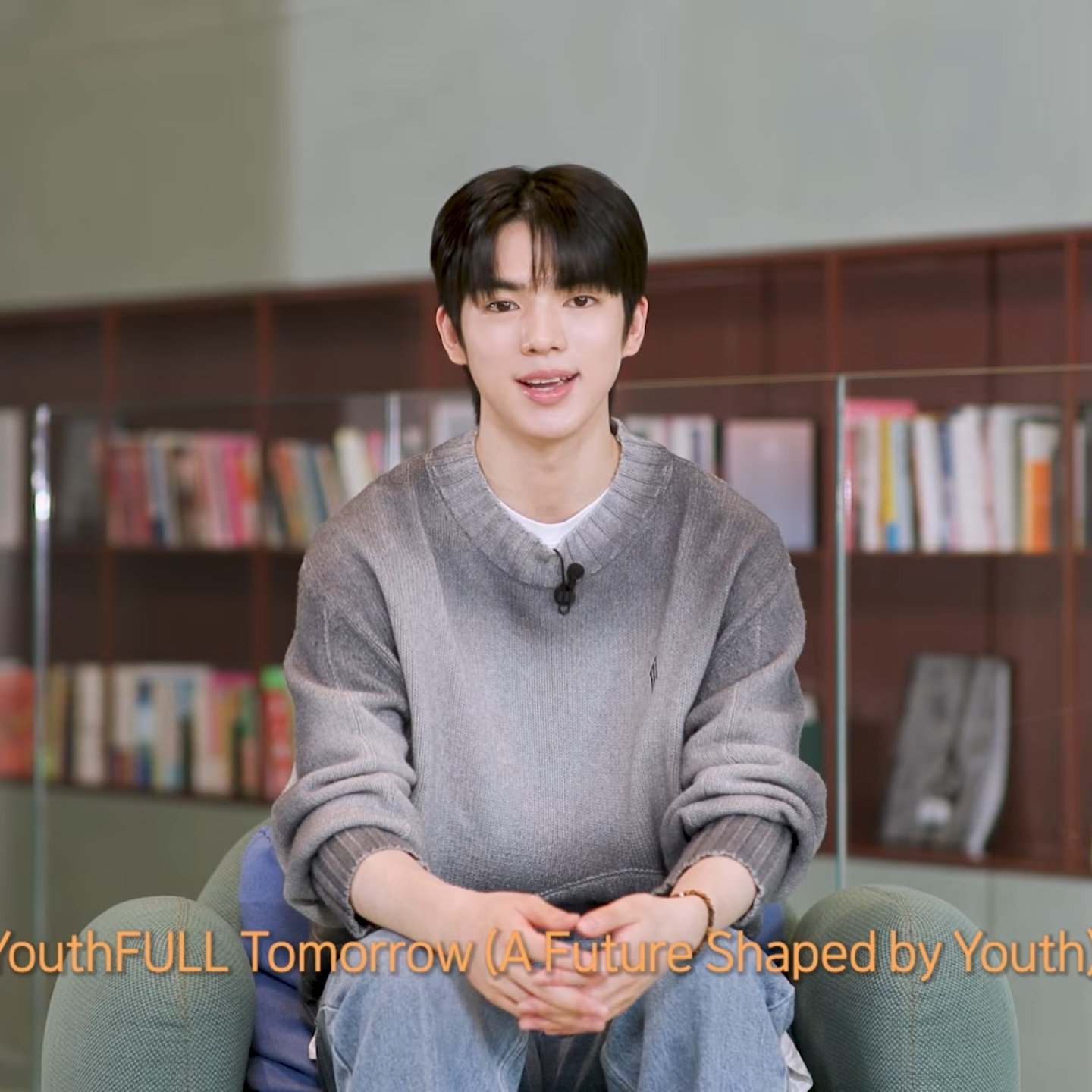 Behind-the-scenes cut of Cha Junhwan