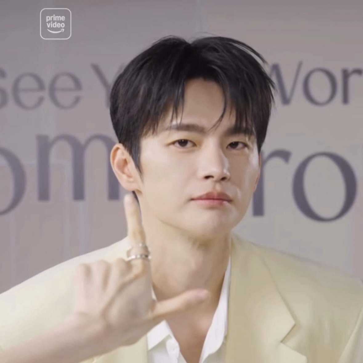 A moment captured by a fan of Seo Inguk