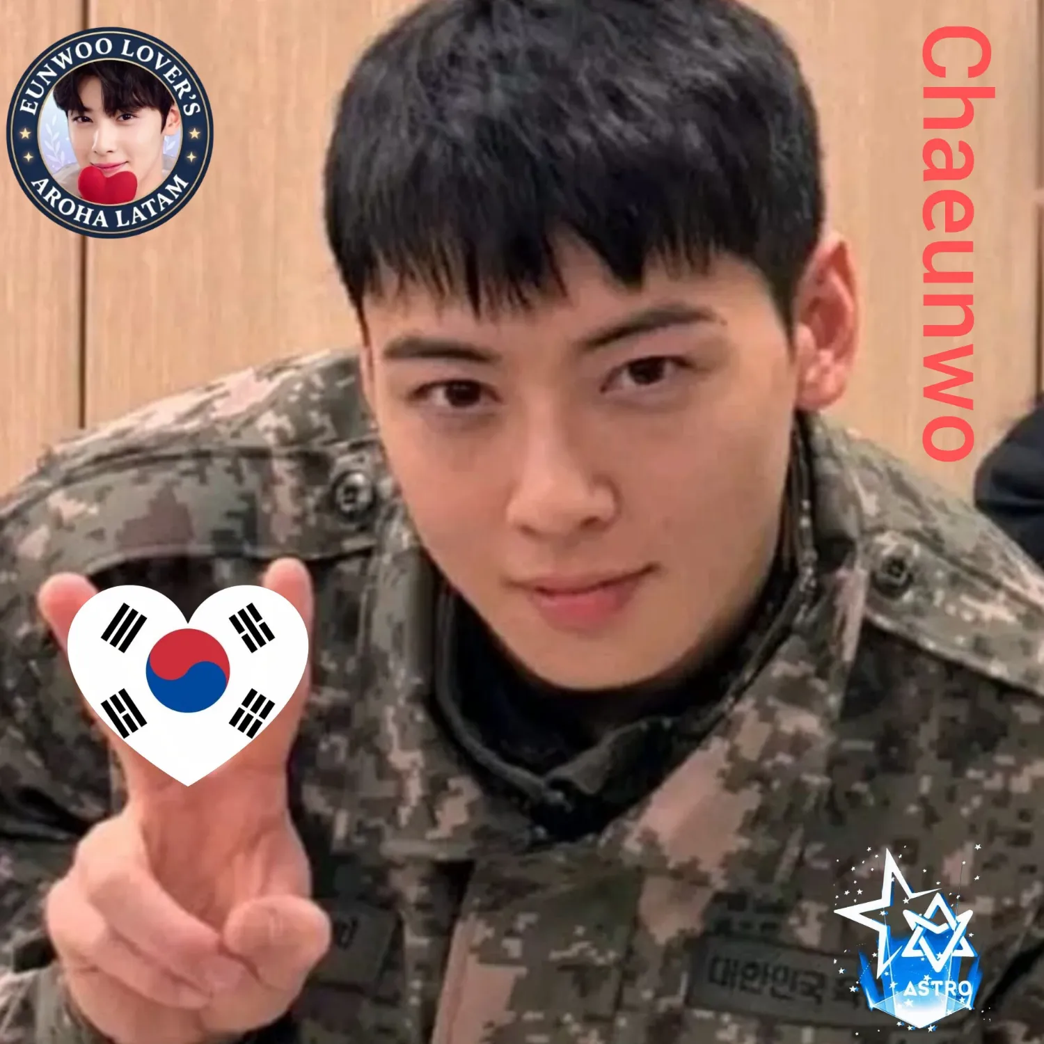 Behind-the-scenes cut of Cha Eunwoo