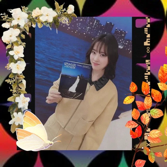 Behind-the-scenes cut of Park Boyoung