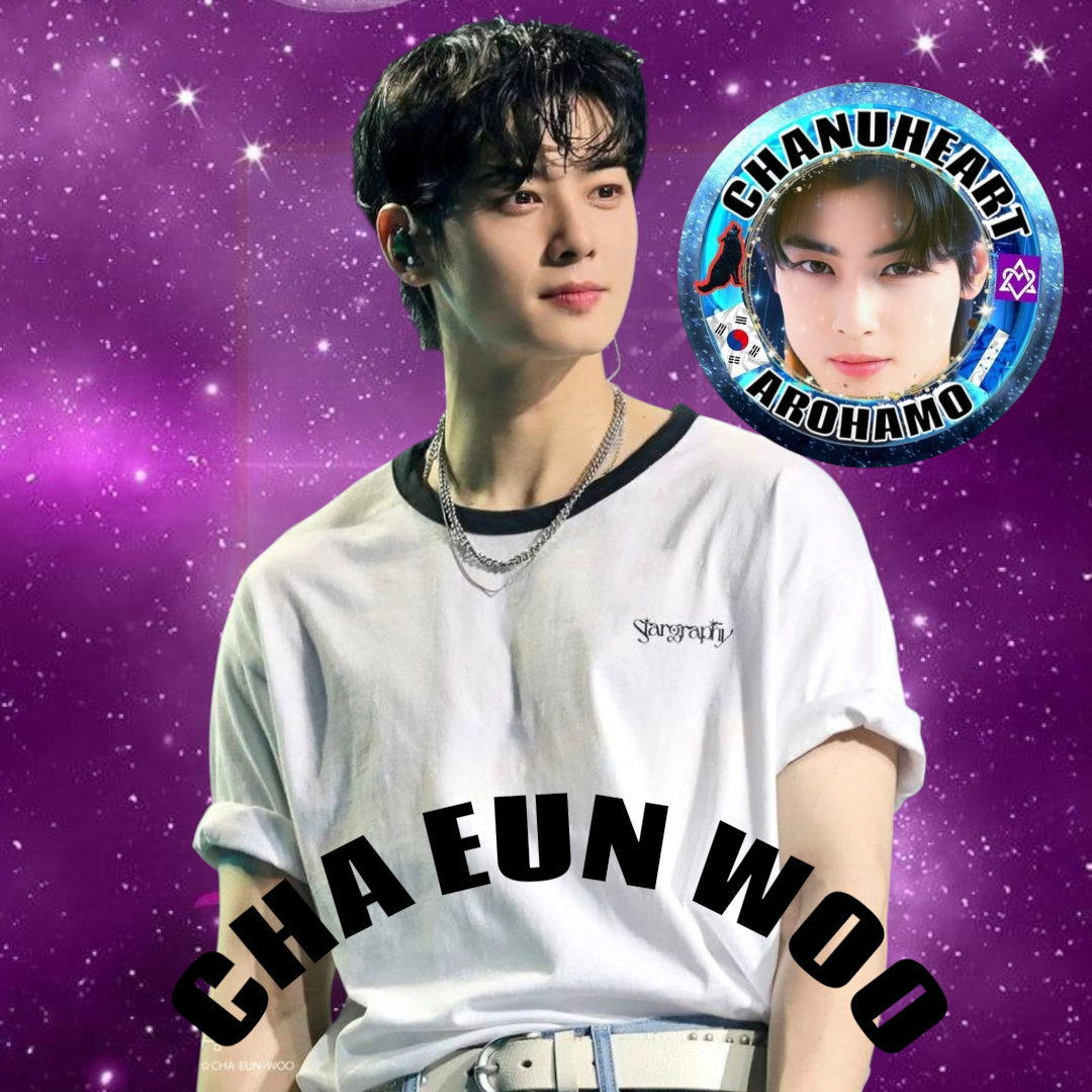 Behind-the-scenes cut of Cha Eunwoo