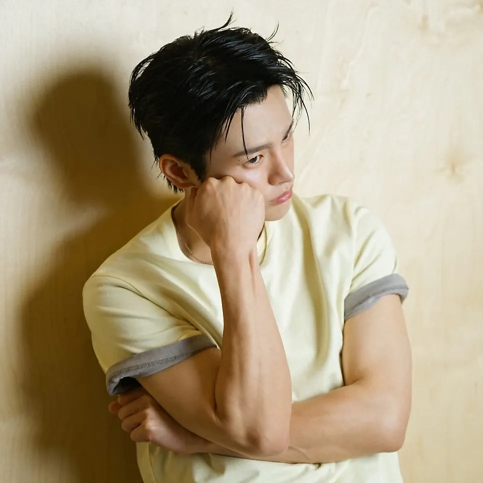A moment captured by a fan of Seo Inguk