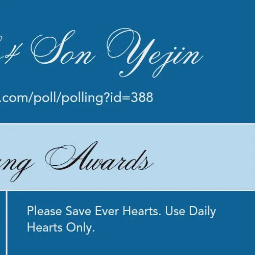 Latest photo of Son Yejin