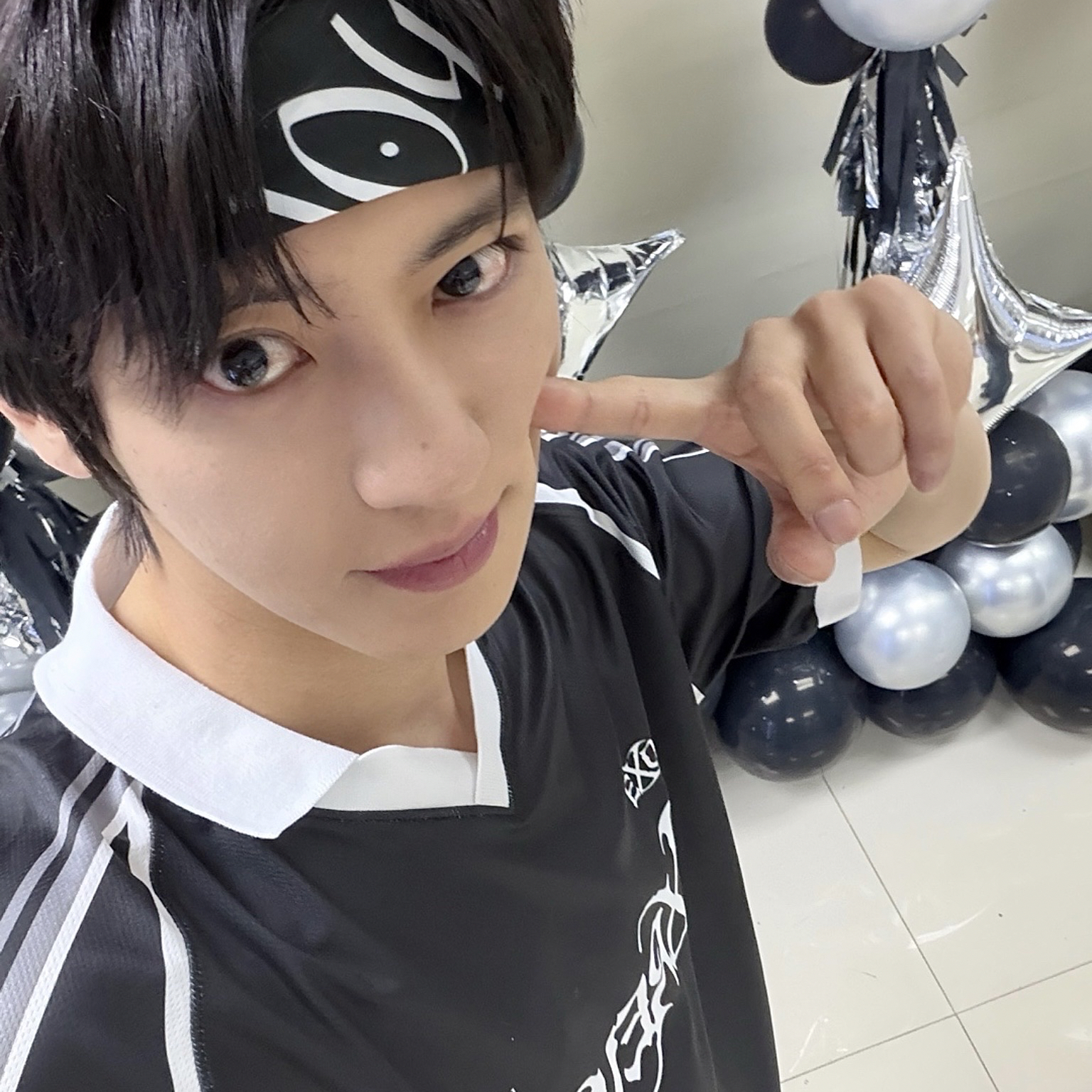 Behind-the-scenes cut of Chanyeol