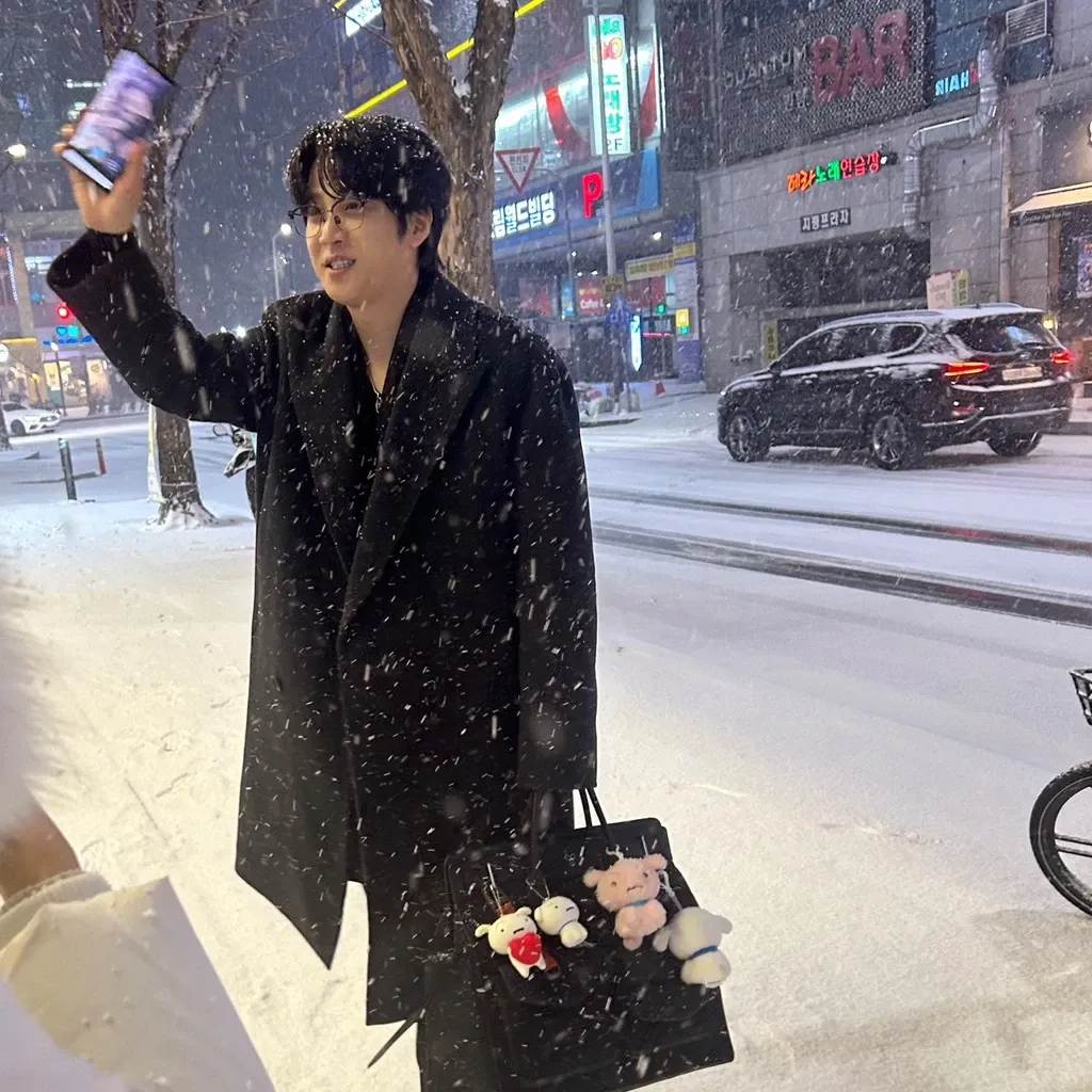 A moment captured by a fan of Park Jihoo (Mr. Trot 3)