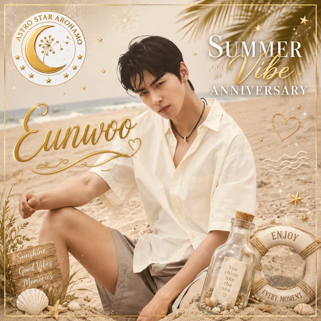 A moment captured by a fan of Cha Eunwoo