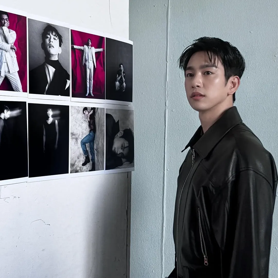 Momen yang diabadikan oleh penggemar Park Jinyoung