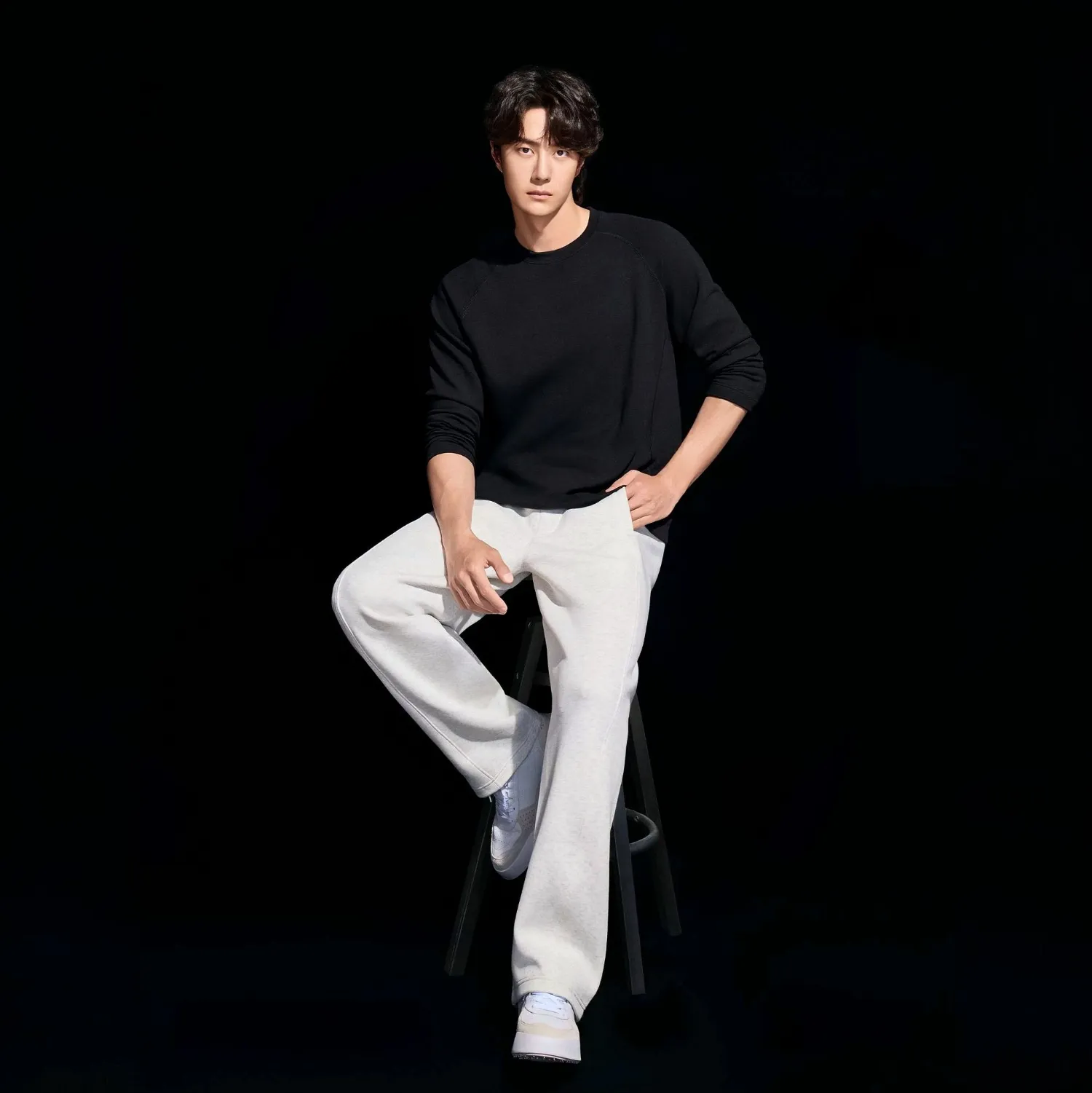 A moment captured by a fan of Wang Yibo