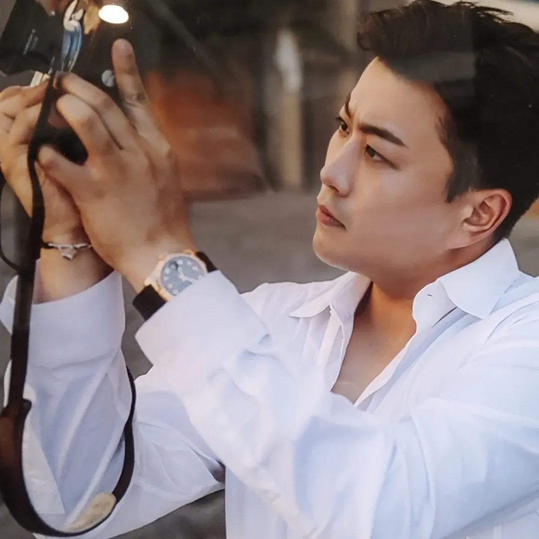 A moment captured by a fan of Kim Hojoong