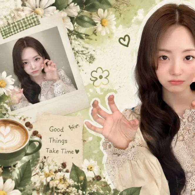 Behind-the-scenes cut of Cho Yihyun