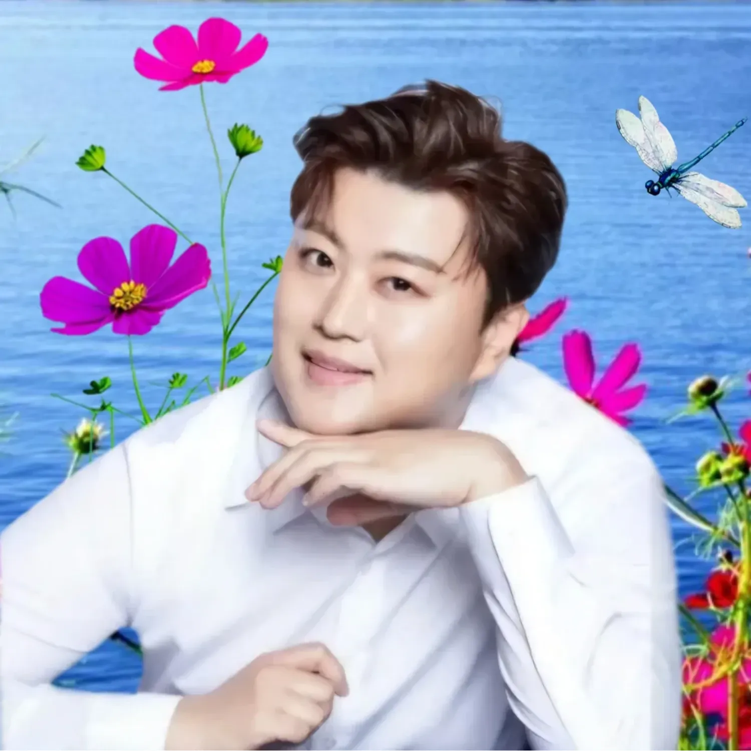 Behind-the-scenes cut of Kim Hojoong