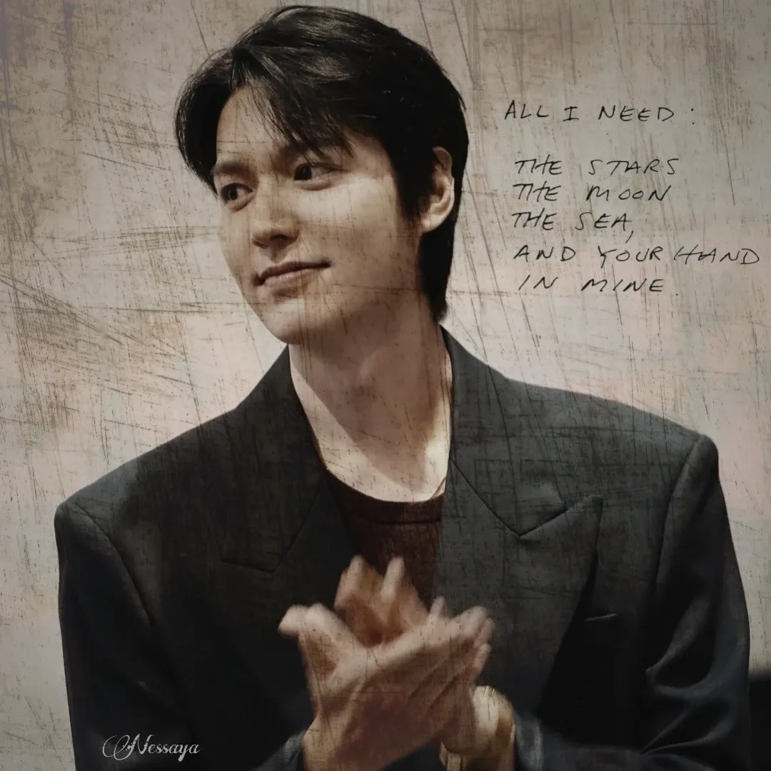 Behind-the-scenes cut of Lee Minho
