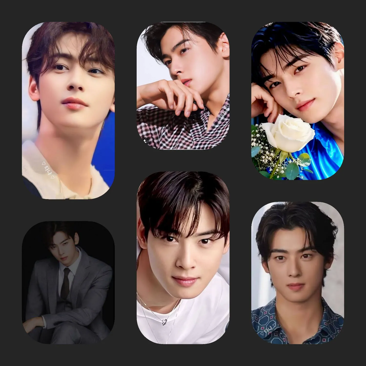 Behind-the-scenes cut of Cha Eunwoo