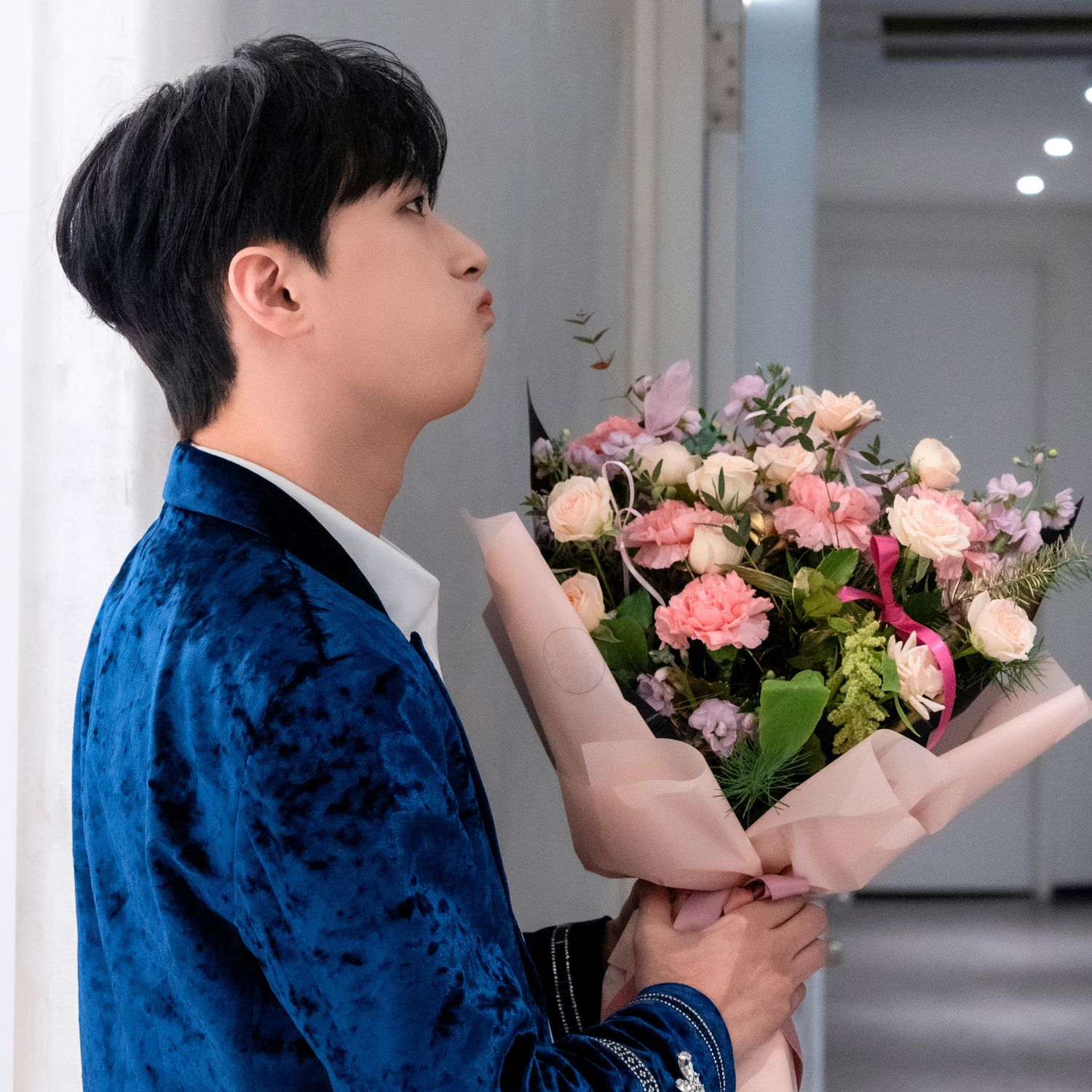 粉絲拍下的李燦元瞬間