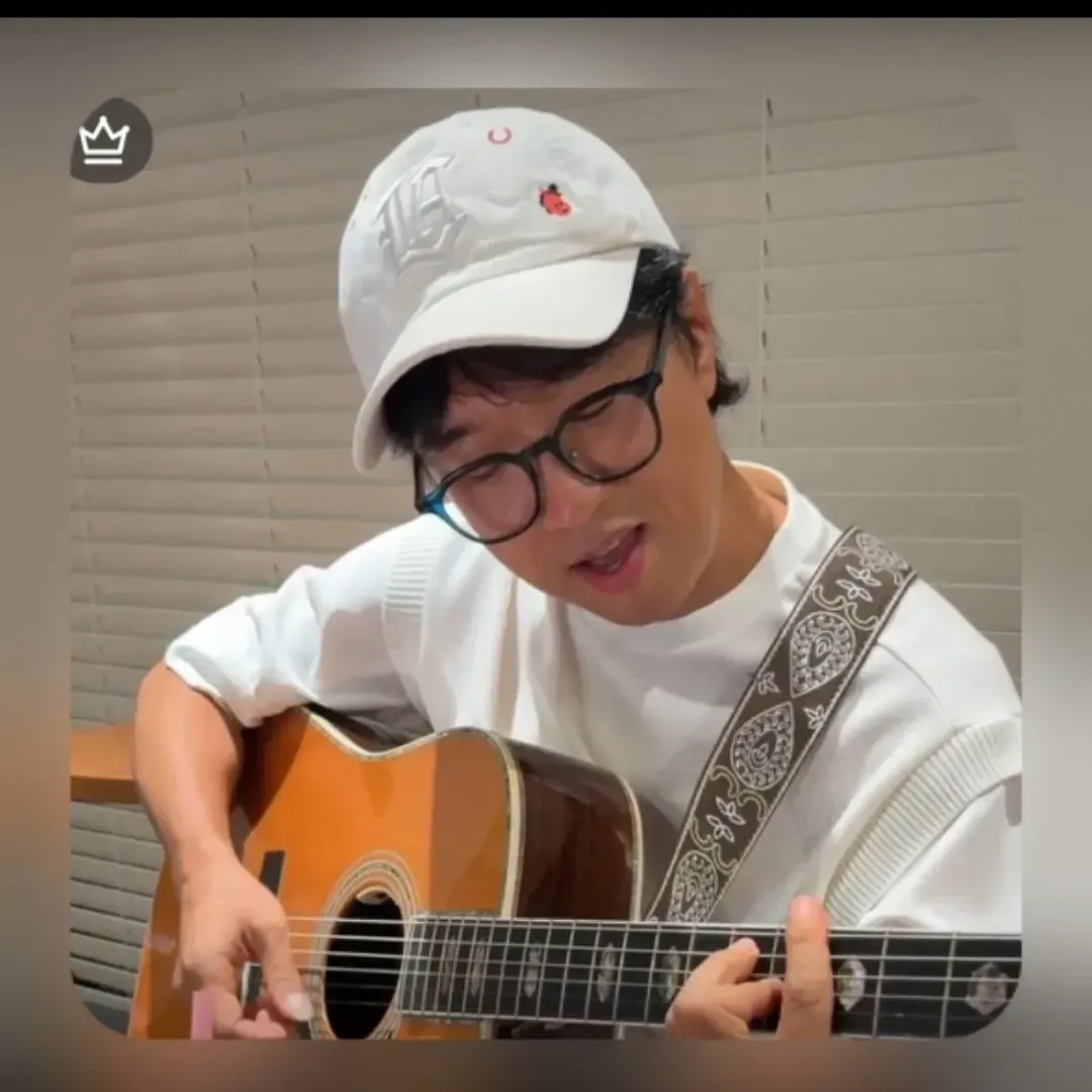 A moment captured by a fan of Bak Changgeun