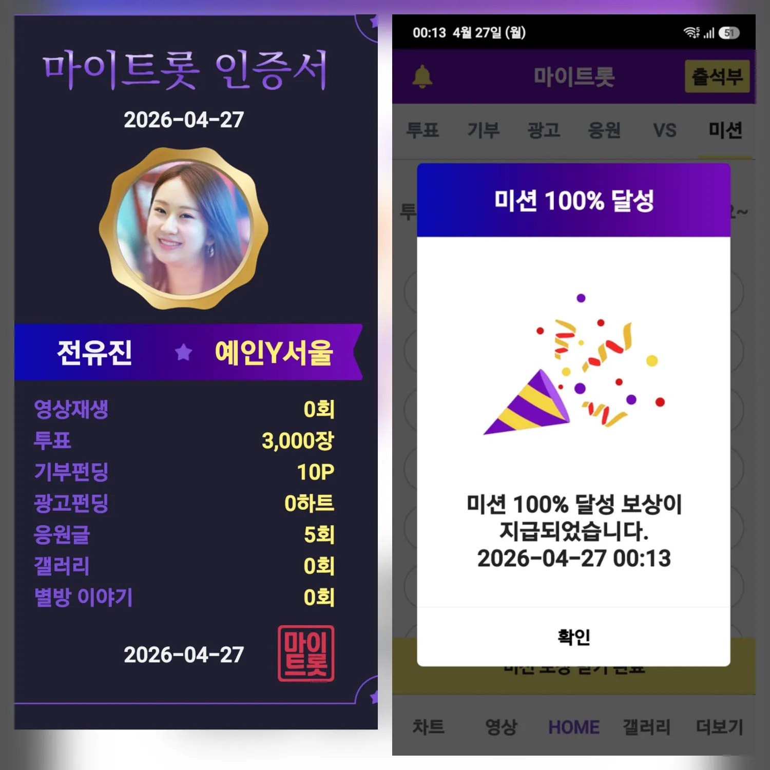 全裕珍的近期活動照