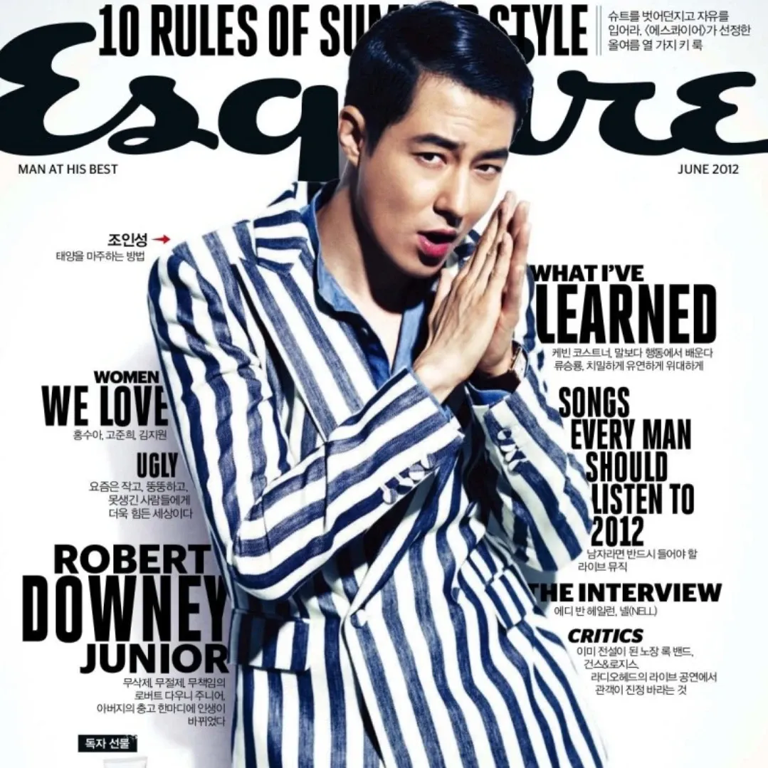 Recent activity shot of Jo Insung