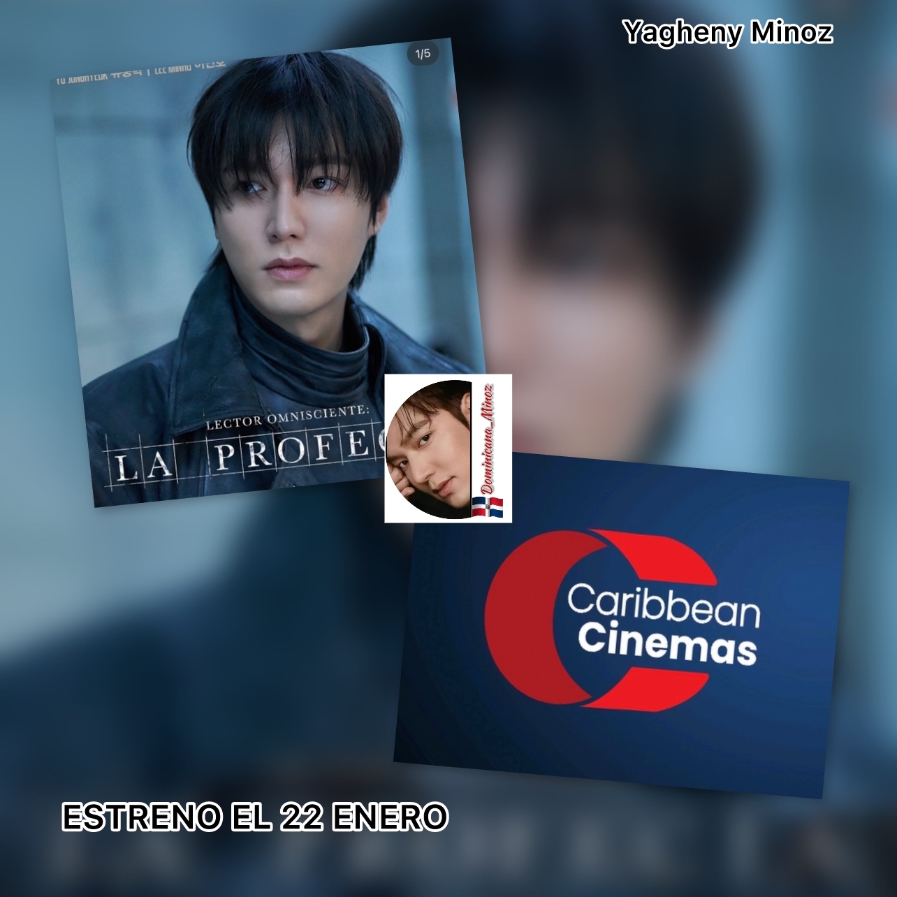 Recent activity shot of Lee Minho