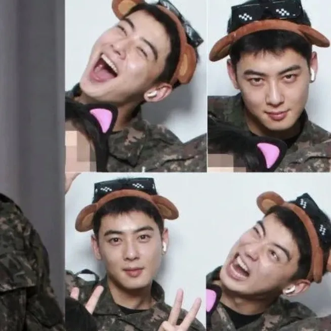 Behind-the-scenes cut of Cha Eunwoo