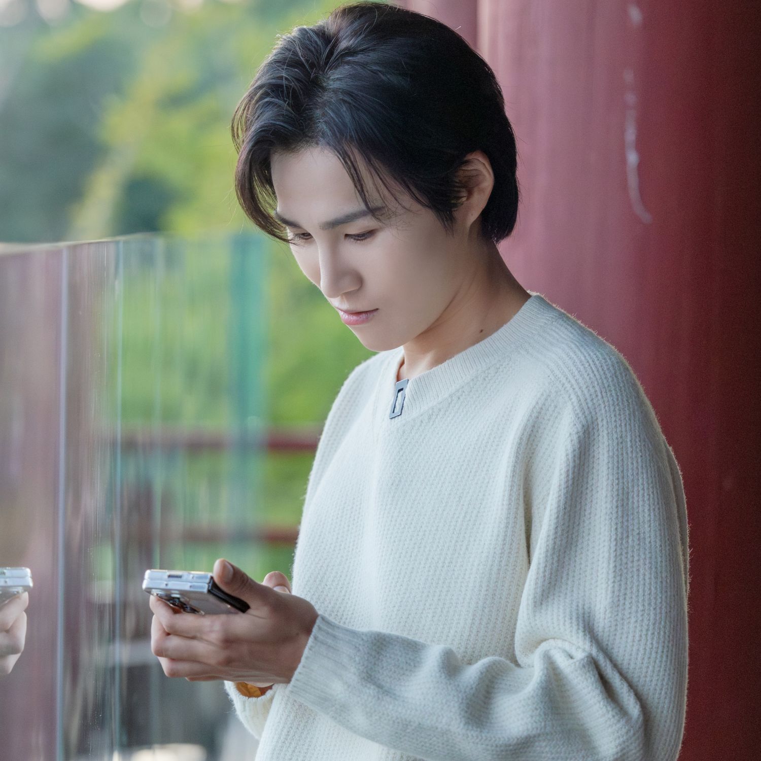 A moment captured by a fan of Kim Heejae