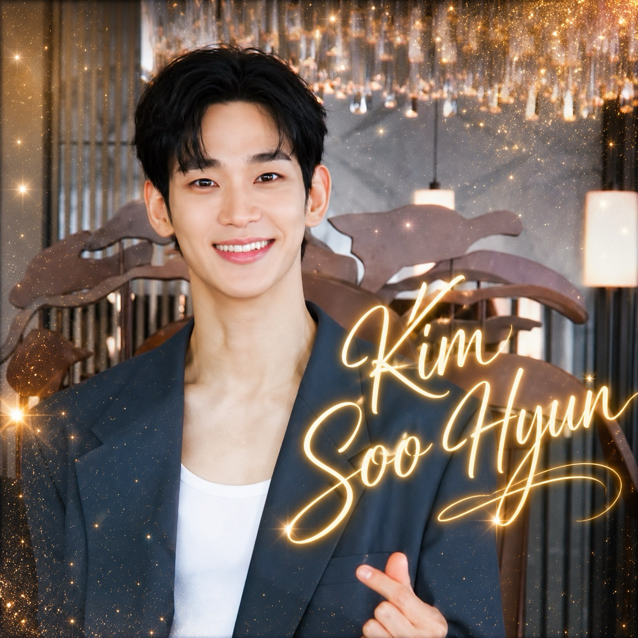 Recent activity shot of Kim Soohyun