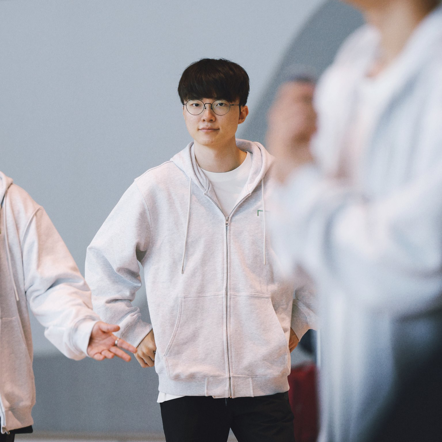 A moment captured by a fan of Faker