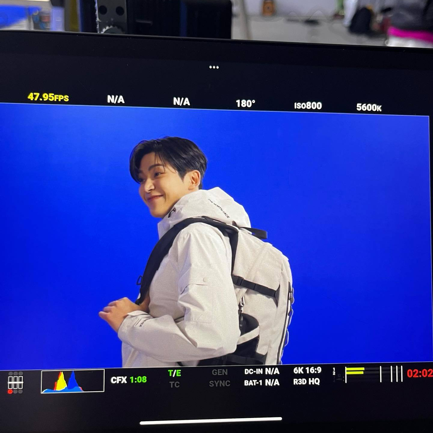 粉丝拍下的路云瞬间