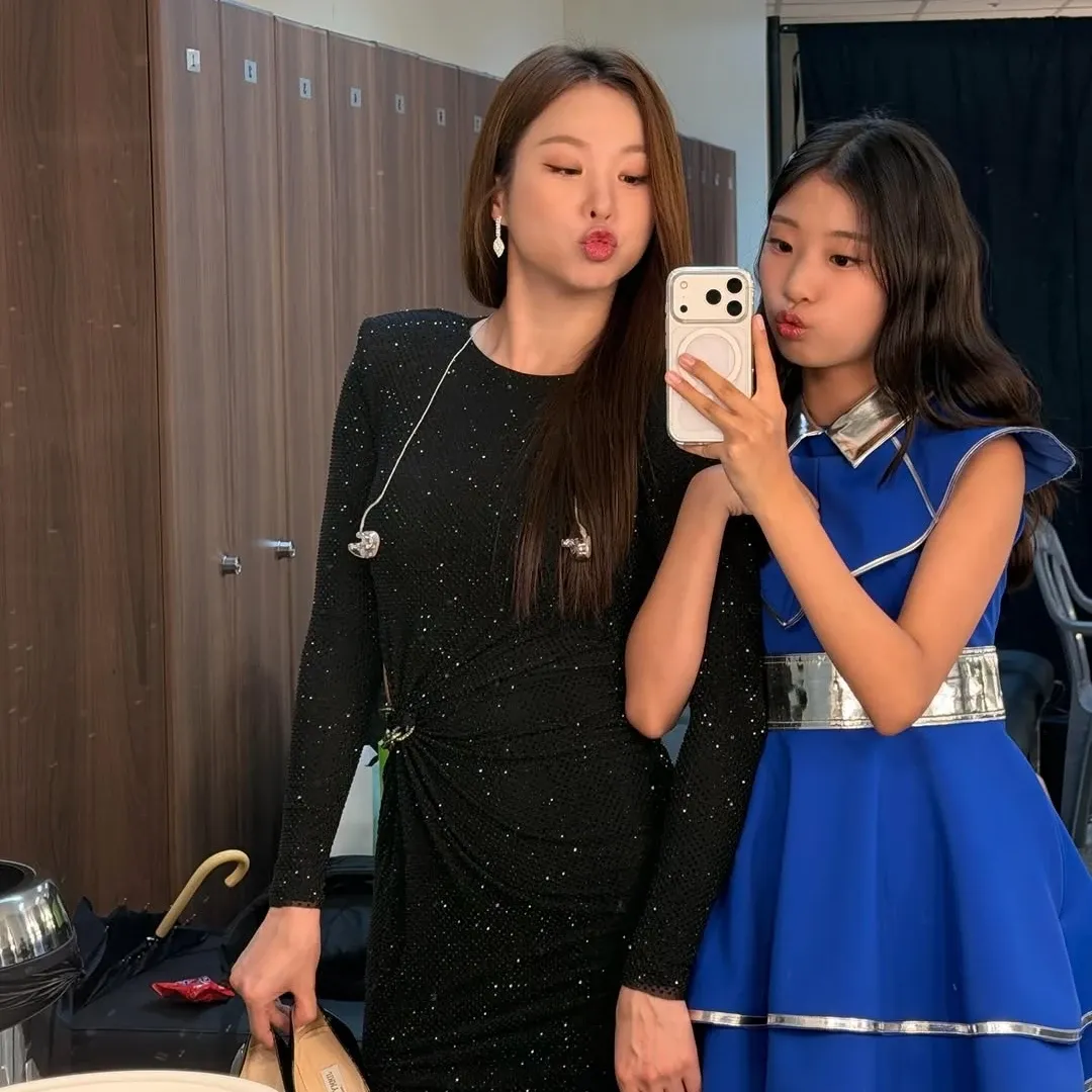 Behind-the-scenes cut of Bin Yeseo