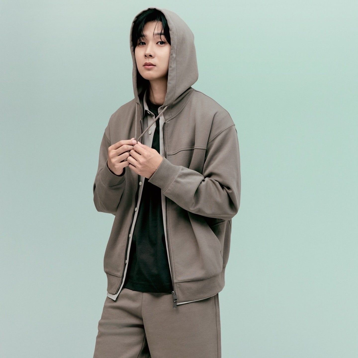 A moment captured by a fan of Choi Wooshik