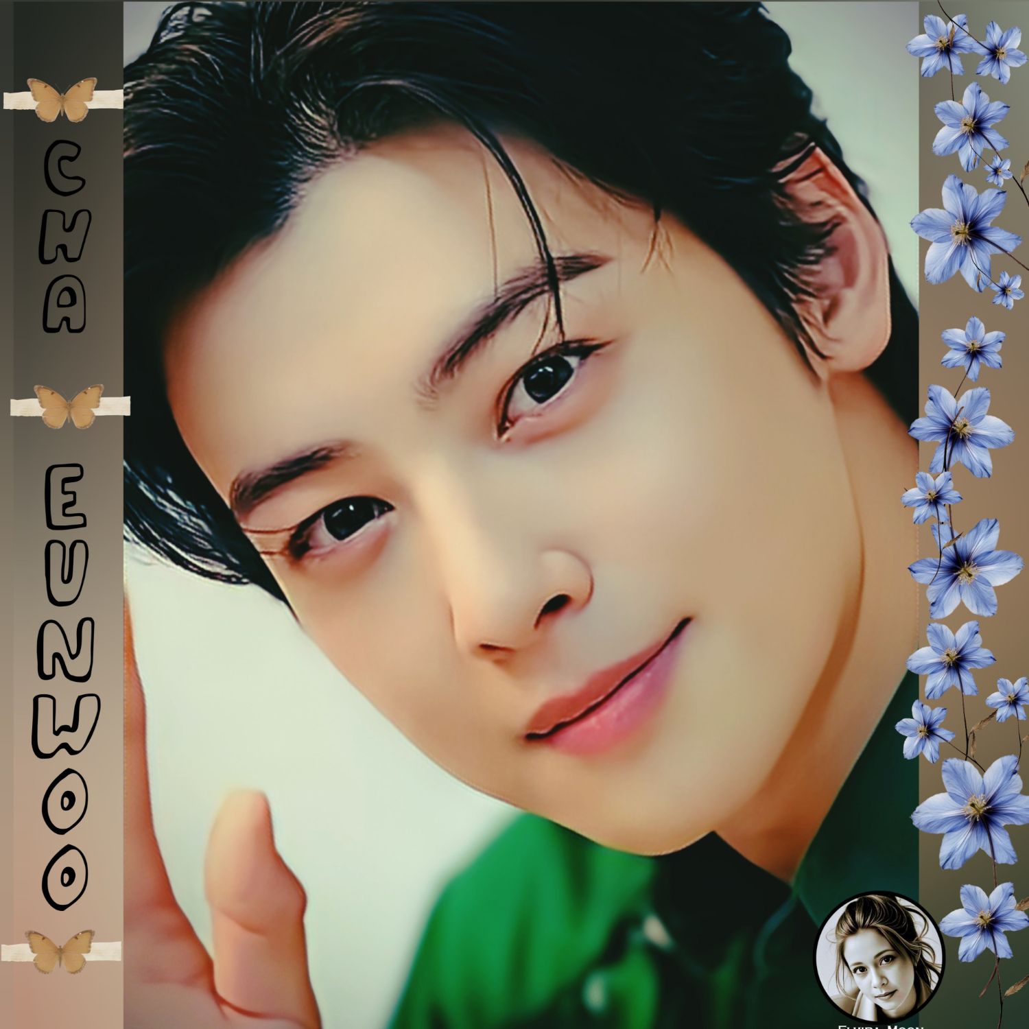 粉丝拍下的车银优瞬间