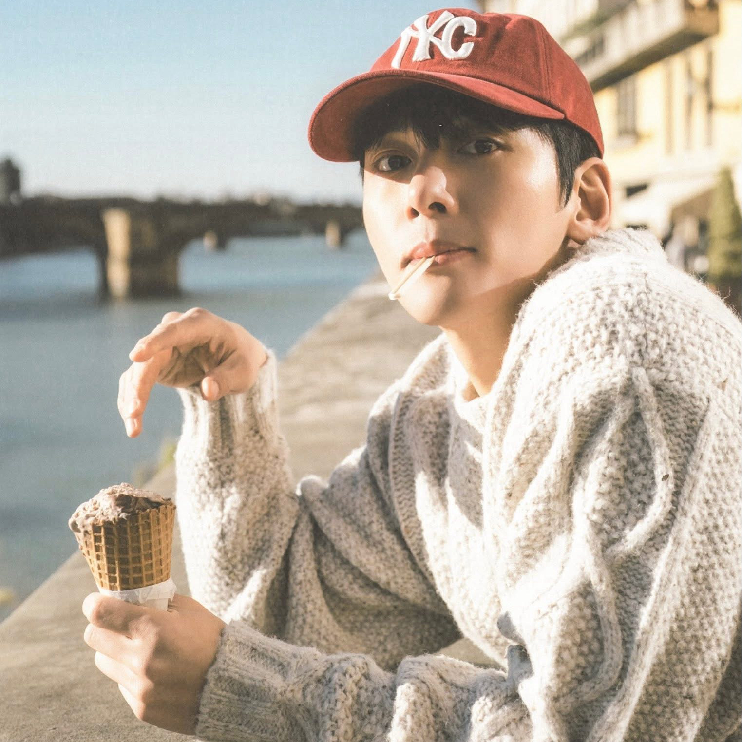 チ・チャンウクのビハインドカット