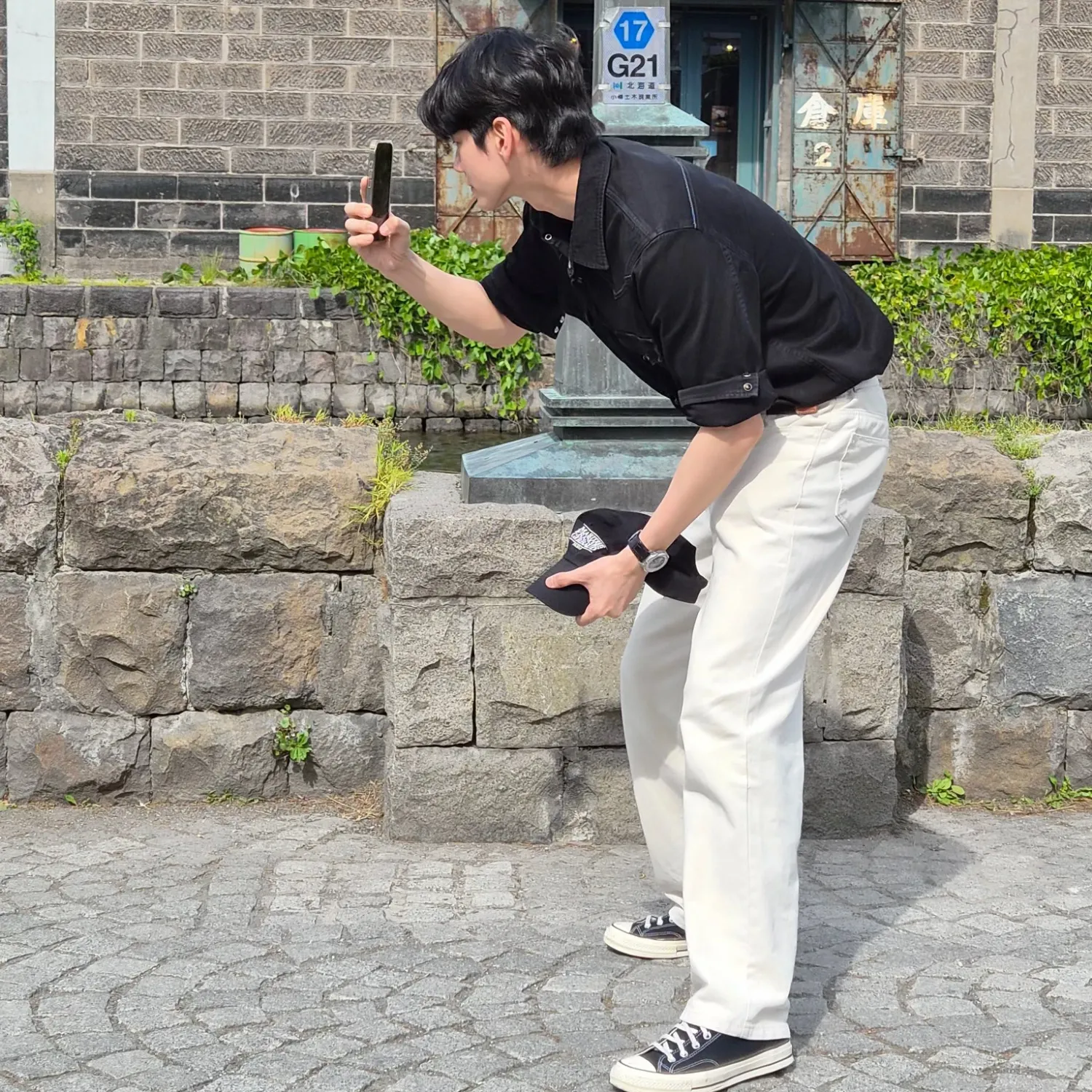 A moment captured by a fan of Ong Seongwu